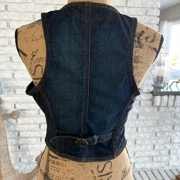 Vintage Calvin Klein Jeans Denim Vest - Picture 4 of 9
